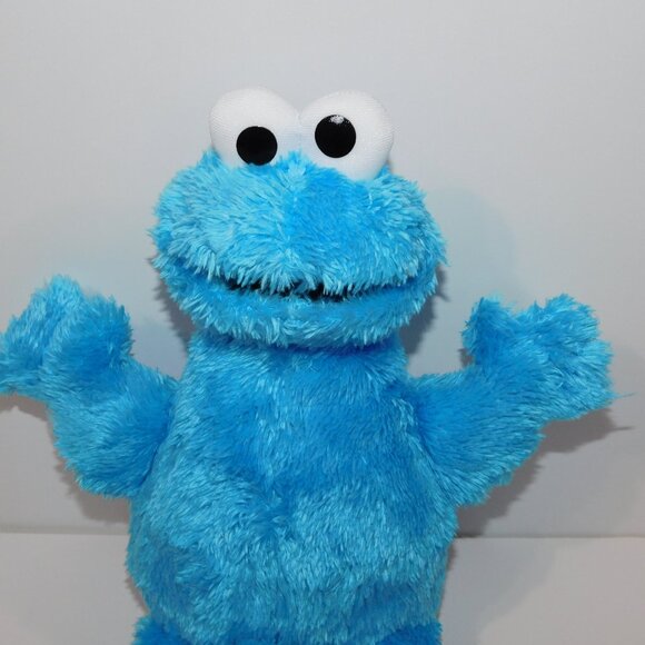 2013 Hasbro 12" Plush Sesame Street Cookie Monster Stuffed Toy Doll UNUSED - Picture 2 of 5